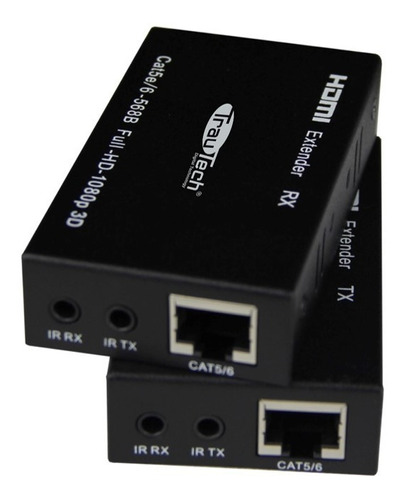 Extensor Hdmi Vía 1 Ethernet Activo Trautech 60mts