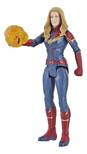 Figura Captain Marvel Hasbro Avengers 6 Pulgadas