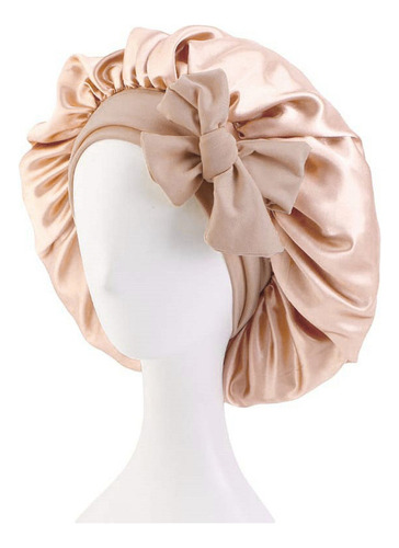 Yfa Gorro Dormir Seda Elástica Color Liso Para Salón De