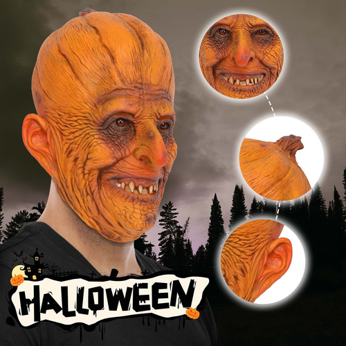 Máscara Terrorífica Y Aterradora De Halloween, Cabeza De Lát