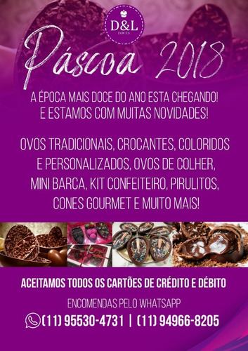 Ovos De Pascoa E Chocolates Caseiros