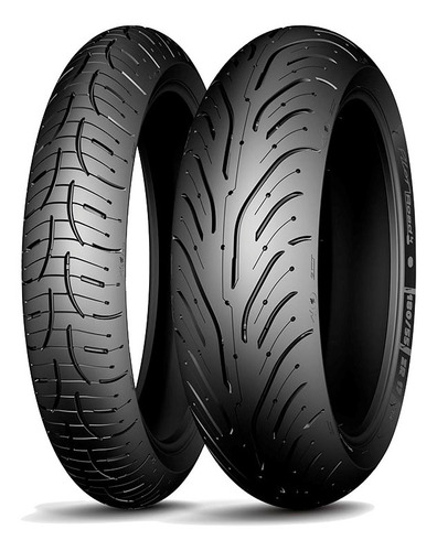 Cubierta Moto Pack 120/70-17 Y 160/60-17  Michelin  Road 4