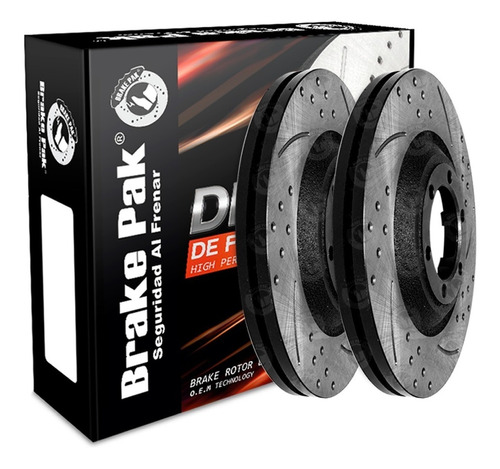 Disco De Freno Brakepak Chevrolet Dmax Rt50 4x2-4x4 3.0