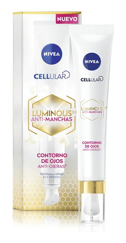 Nivea Cellular Luminousanti-manchas Contorno  Ojos Antiojera