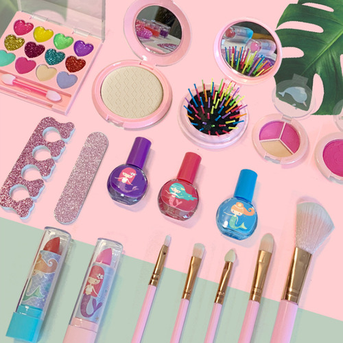 24 Juegos De Maquillaje Lavables No Tóxicos Para Niñas