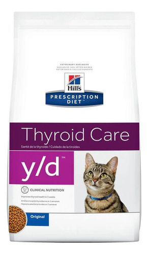 Alimento Gato Hills Y/d Felino Cuidado Tiroides 1.8kg. Np