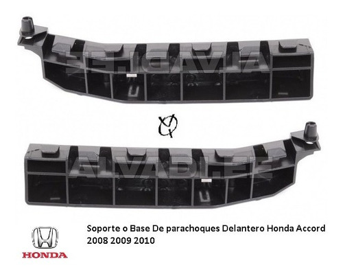 Soporte O Base Parachoques Delantero Accord 2008 2009 2010