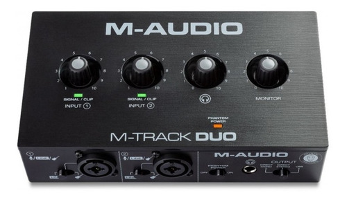 Interface De Audio Usb M-audio M-track Duo Pro Tools