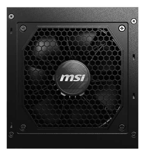 Fonte Msi Mag A650gl, 650w, 80 Plus Gold Full Modular, Black