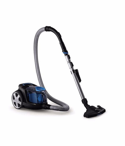 Imagen 4 de 8 de Aspiradora Trineo Philips PowerPro Compact FC9350/51 1.5L negra 220V