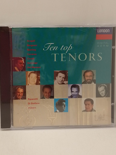 Ten Top Tenors Cd Nuevo 