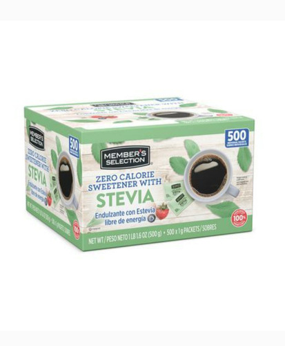 Member's Selection Endulzante Stevia 500 - g a $136