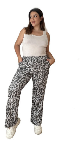 Pantalón Gamuza Mujer Talle Grande