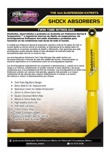 Imagen 4 de 9 de Kit Suspension Dobinsons Quickride Volkswagen Amarok 10/2021