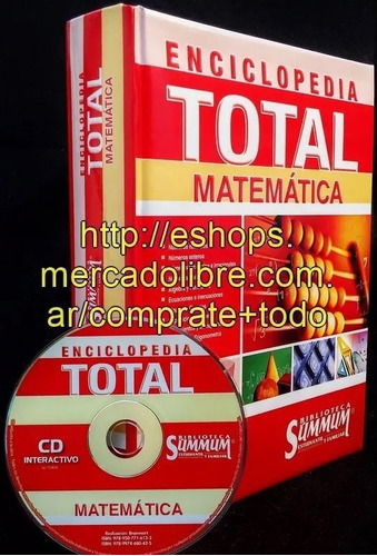 Libro Enciclopedia Total Matemática + Cd
