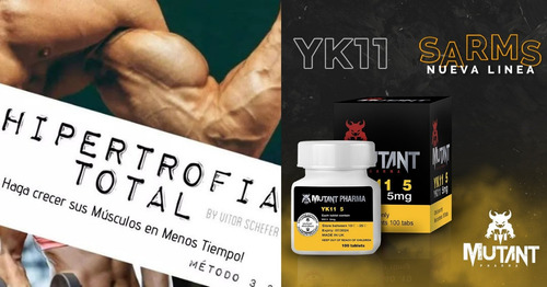 Yk11 Sarms Mutant 100 Caps - Unidad a $2420