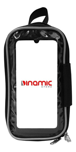 Imagen 3 de 8 de Funda Portacelular Impermeable Táctil Para Bicicleta Dinamic