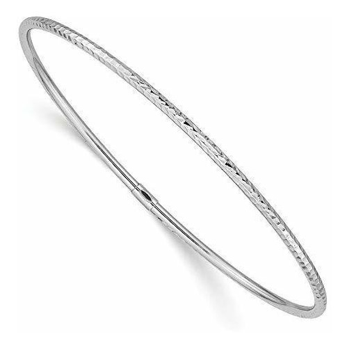 Ra, Brazalete Para M - Brazalete De Oro Blanco De 14 Quilate