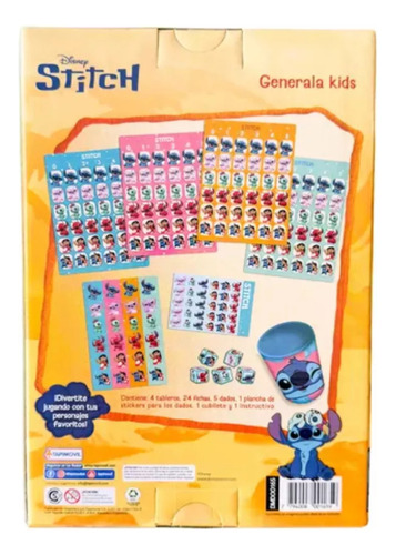 Juego De Mesa Generala Kids Disney Para Familia Tapimovil