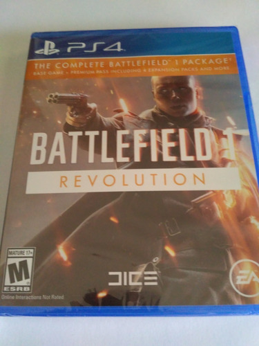 Battlefield 1 Revolution Ps4 Nuevo Sellado 