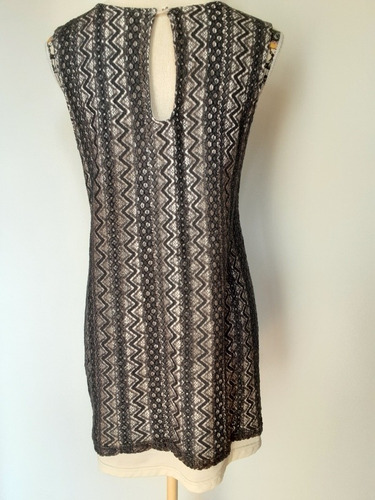 Imagen 4 de 10 de Vestido Ovs Tejido Con Forro Interno De Manga Corta, Talla M