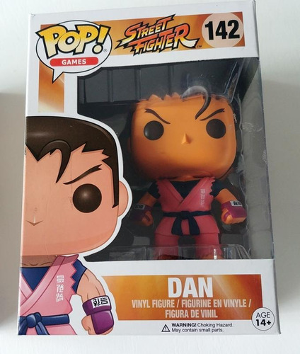 Figura Funko Pop Street Fighter Dan Importado