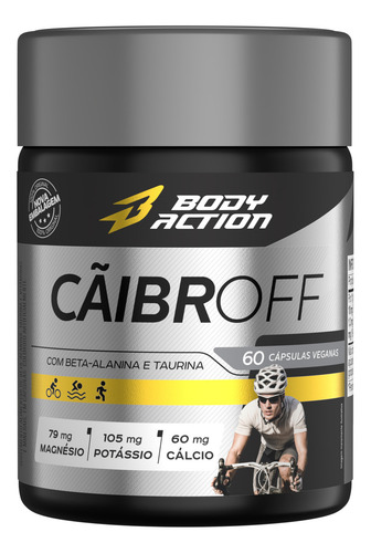 Cãibroff Anti Cãimbras 30 Dias Bodyaction Sabor Sem sabor