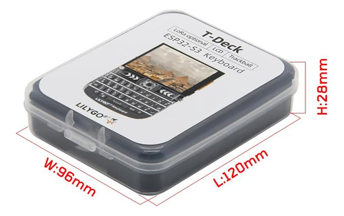 Módulo T-deck Con Esp32-s3 Y Pantalla Lcd De 7 Centímetros.
