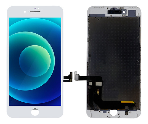 Pantalla Completa Para iPhone 7 Plus 7 A1661 A1784 Color Blanco Slim Company
