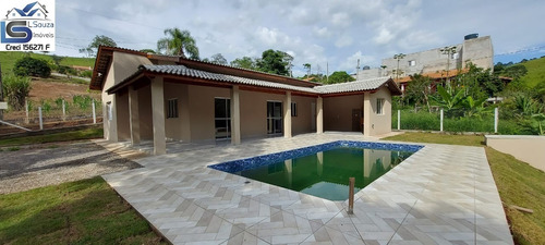 Lindíssima Chácara Nova Localizada Em Excelente Bairro De Pinhalzinho, Interior De São Paulo; - 1116 - 68742670
