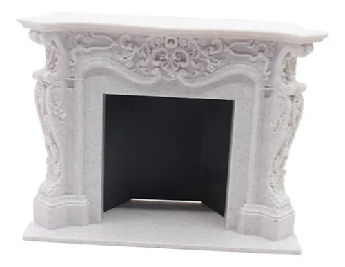 1:12 Dollhouse Miniature Fireplace For Gift Micro Landscape