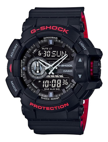 G-shock - Serie Ga-400hr-1ajf Para Hombre, Col