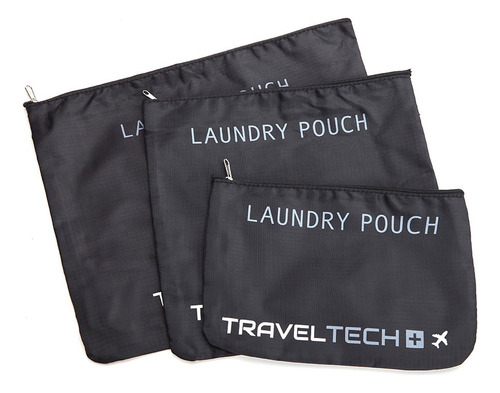 Combo Mochila Viajera Travel Tech + Organizador De Viaje Negro