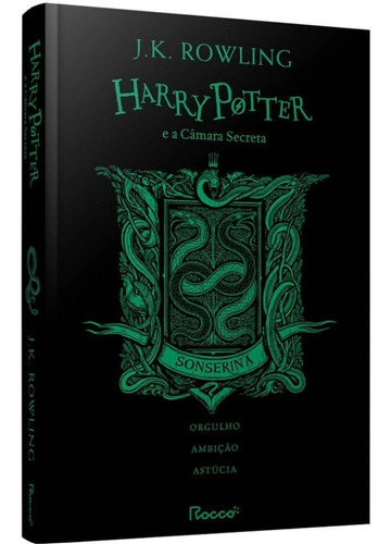 Harry Potter E A Câmara Secreta +pin+ Marcadores - Sonserina