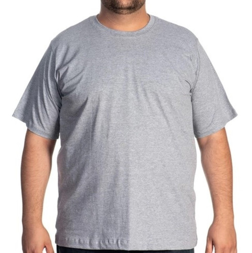 Camiseta Básica Plus Size Algodão Tamanho G1 G2