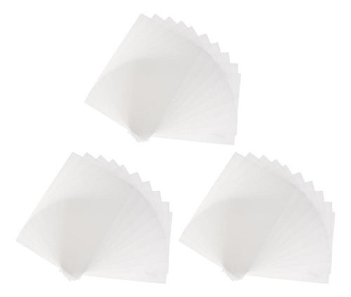 30 Peças Claras Folhas De Filme Retrátil Papel Retrátil