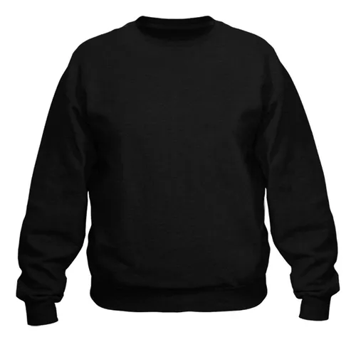 Sudadera básica capucha negra