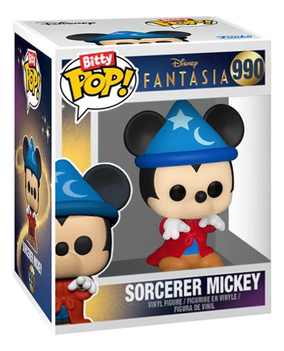 Funko Bitty Pop: Disney - Mickey Hechicero 4 Pack