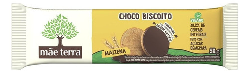 Choco biscoito integral Maizena Mãe Terra