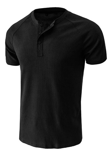 Camisas Casuales Para Hombre, Camisas Tejidas De Manga Corta