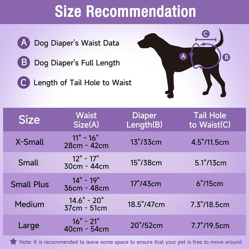 Panales Desechables Para Perros Micooyo Para Mujer, Panales