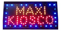 Comprar Cartel Led Maxi-kiosco - Abierto . 40 Más O La Que Quieras