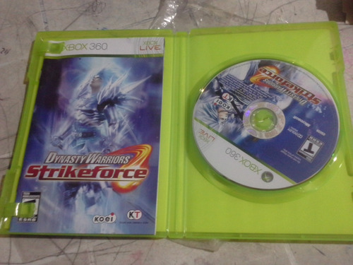 Dynasty Warriors Strikeforce Completo X360_frete Grátis_leia