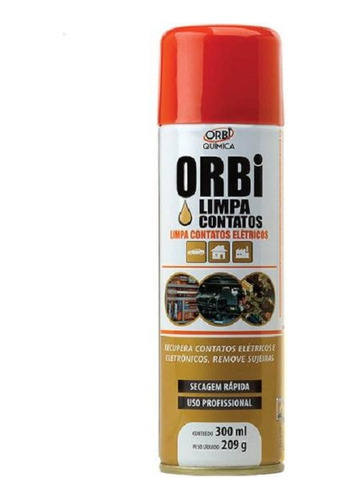 Limpa Contatos Elétricos Orbi Spray 209g/300ml