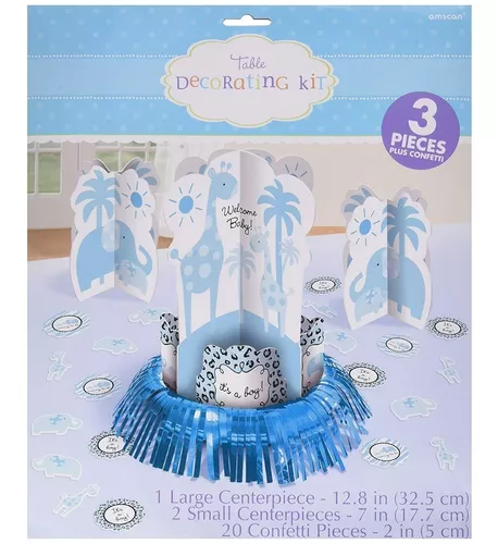 Comprar Kit decoracion mesa Baby shower Girl (23piezas) por solo 7