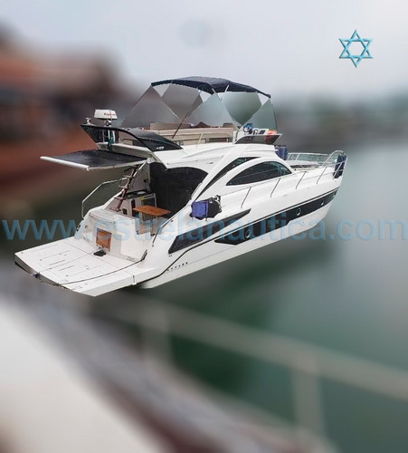 Imagem 1 de 3 de Lancha Cimitarra 460 Sundeck Intermarine Phantom Axtor Fs