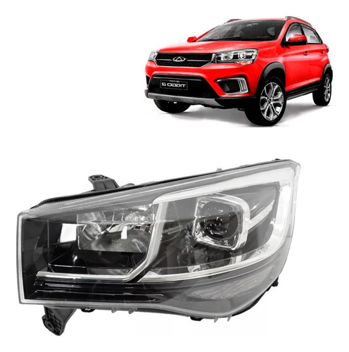 Optico Delantero Izquierdo Para Chery Tiggo 2 1.5 Cc