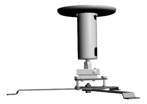 Suporte Para Projetor 360° Ajustável Em Aço Carbono Até 13kg Cor Branco