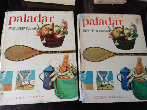 Paladar Enciclopedia Culinaria Recetario Ed Codex 2 V 1966