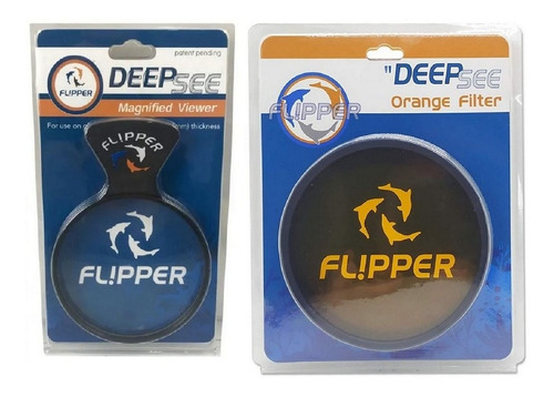 Kit Lupa Magnética Deepsee Viewer 4  Flpper+ Lente Laranja 4